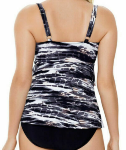 Swim Solutions Tiered Swimsuit