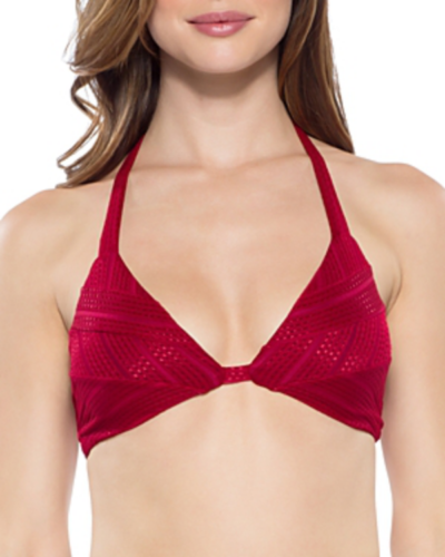 Becca by Rebecca Virtue Crossroads Halter Bikini Top