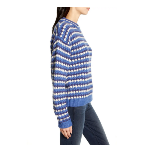 Rebecca Minkoff Katherine Waved Stripe Sweater