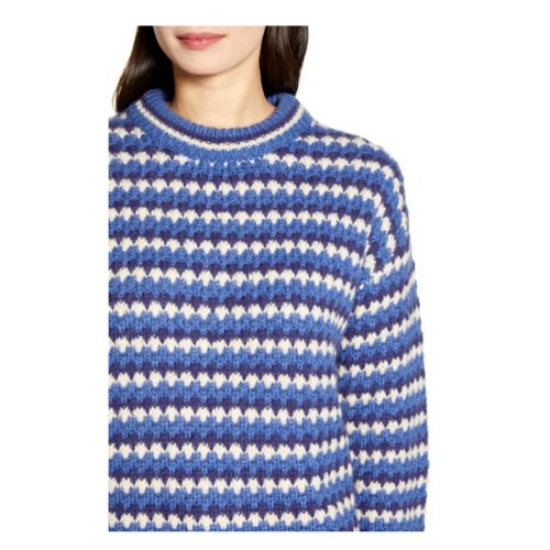 Rebecca Minkoff Katherine Waved Stripe Sweater