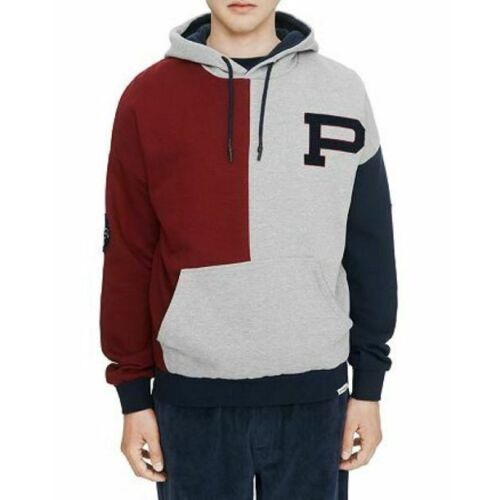 Eleven Paris Color Blocked Graphic Hoodie