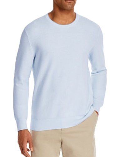 The Men's Store Tipped Textured Sweater