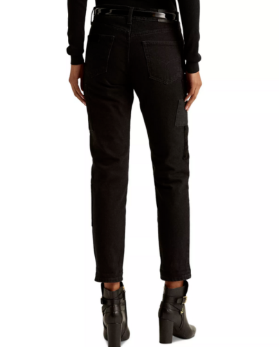 Lauren Ralph Lauren Patchwork Relaxed Tapered Jeans