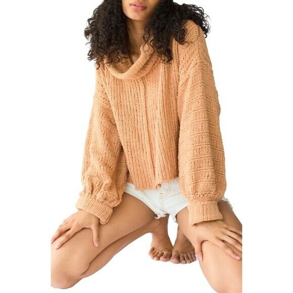 Free People Be Yours Cowl Neck Sweater