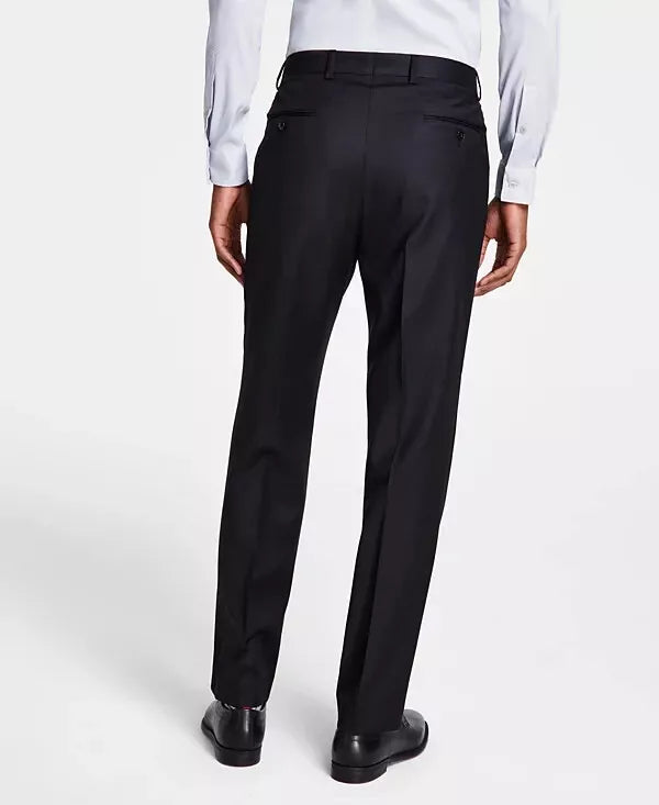 Michael Kors Men's Wool-Blend Stretch Solid Suit Pants