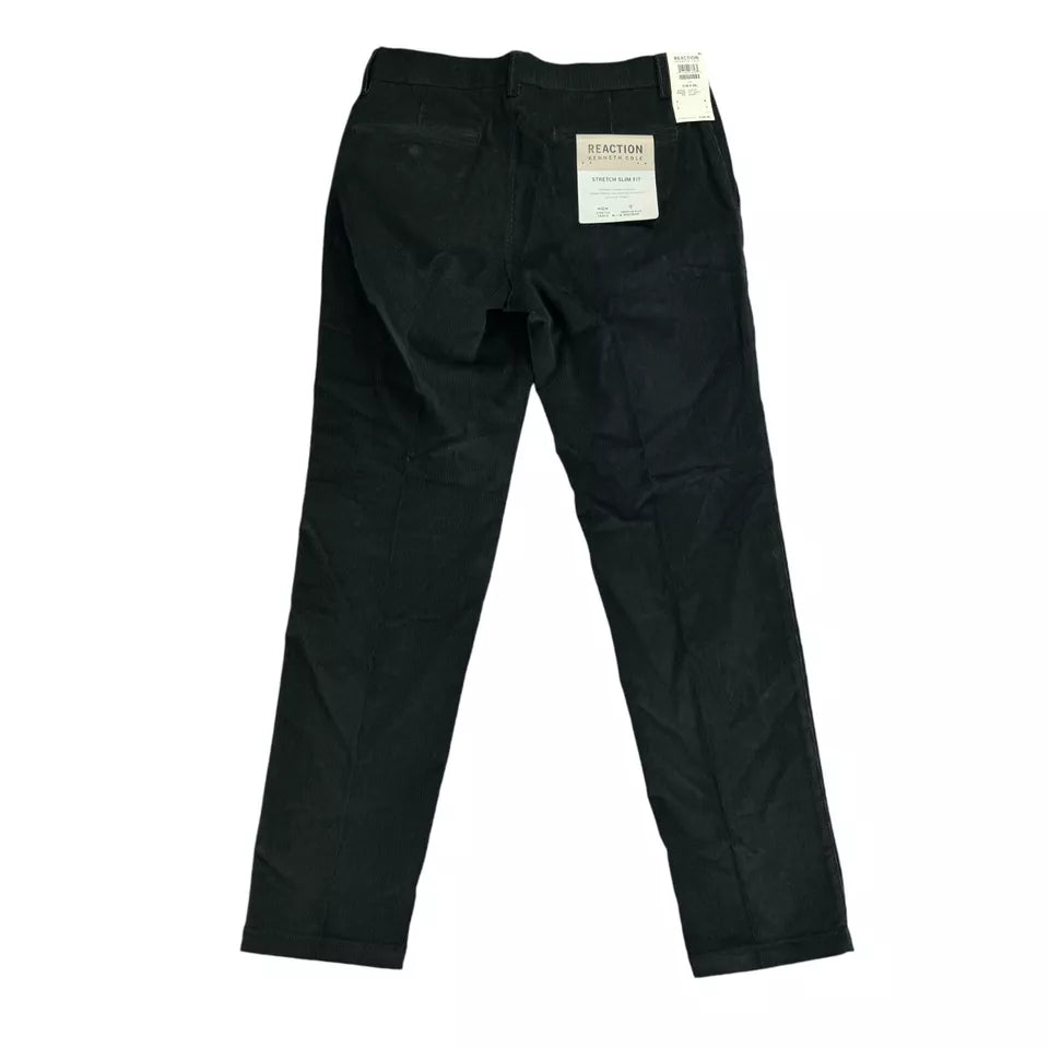 Pantaloni Uomo Slim Fit Eleganti Invernali Blu Nero Classico Chino