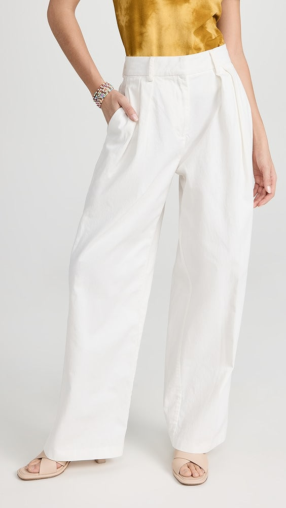 Staud Luisa Wide Leg Pants