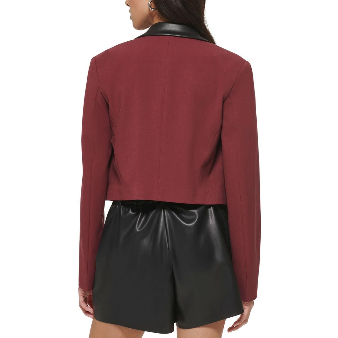 Dkny Cropped Open-Front Blazer