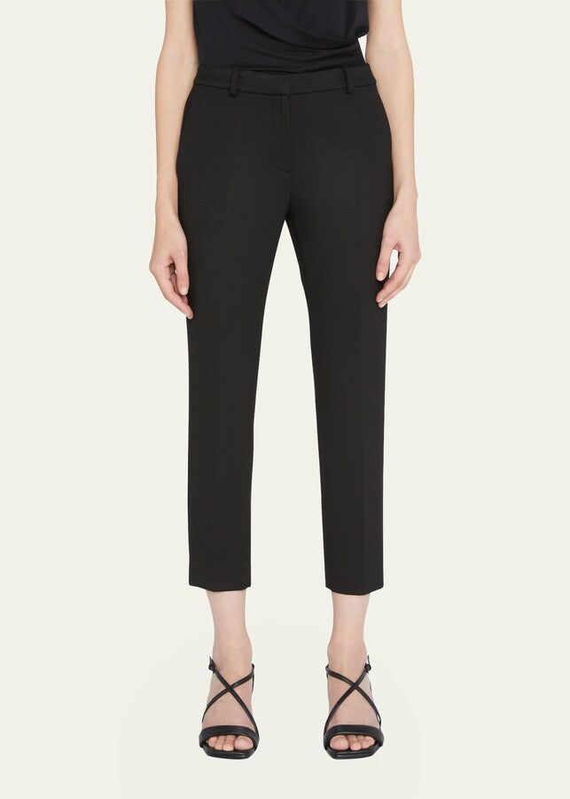 Theory Treeca Double-Knit Pants