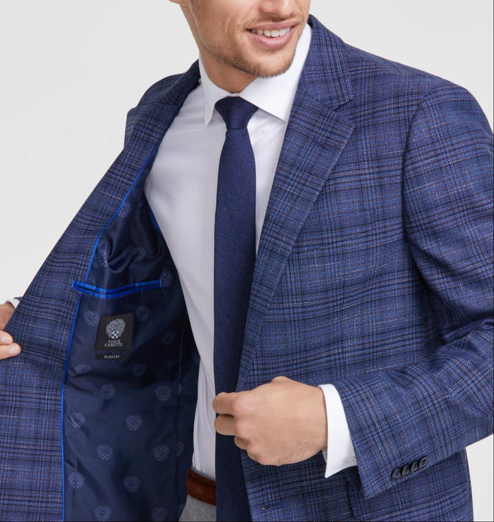 Vince Camuto Men's Slim-Fit Pattern Sport Coat