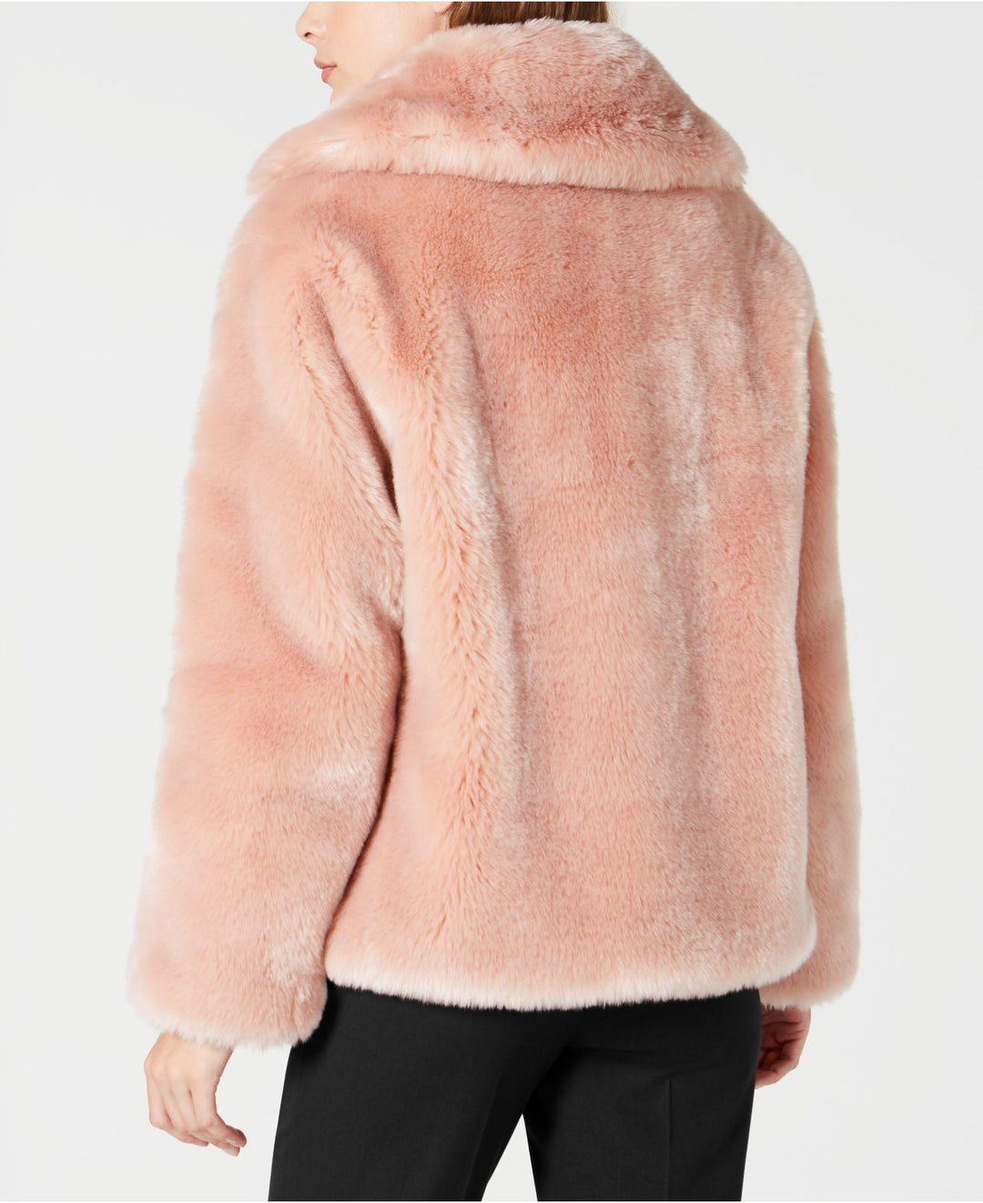 Vince Camuto Cropped Faux-Fur Coat