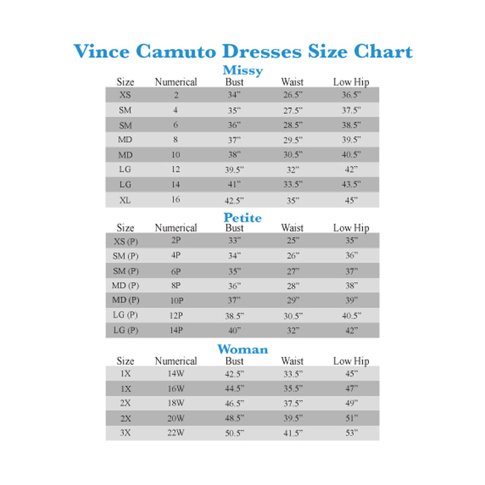 Vince Camuto 3/4 Sleeve Studded Dress