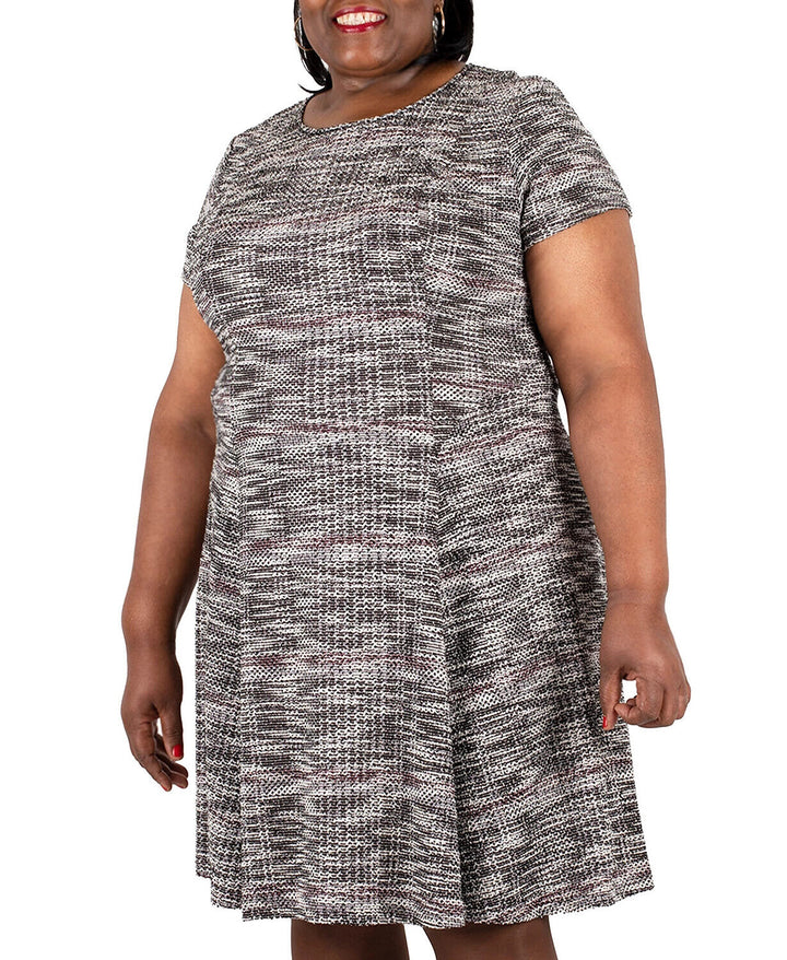 Robbie Bee Plus Size Boucle Dress