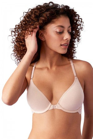 b.tempt'd by Wacoal Inspired Eyelet Front Close Contour T-Shirt Bra