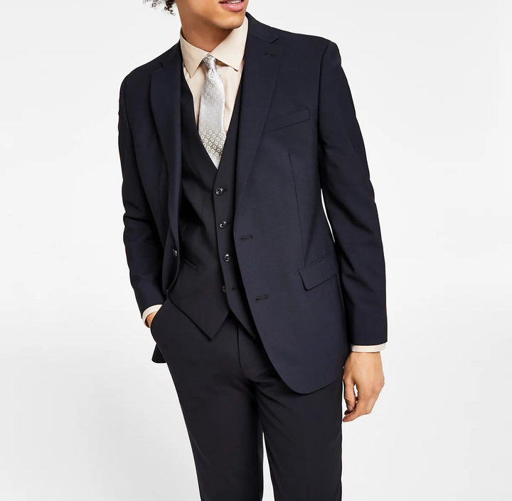 Bar III Men's Slim-Fit Wool Suit Jacket
