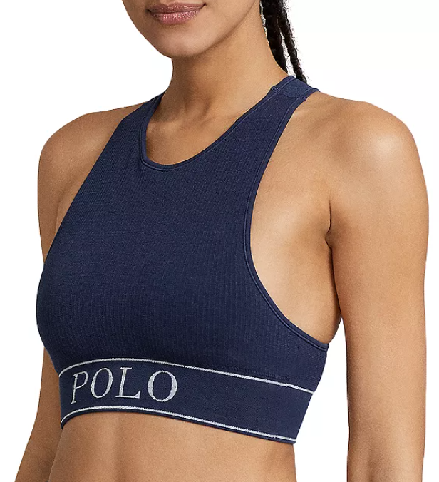 Polo Ralph Lauren Seamless Ribbed Longline Bralette