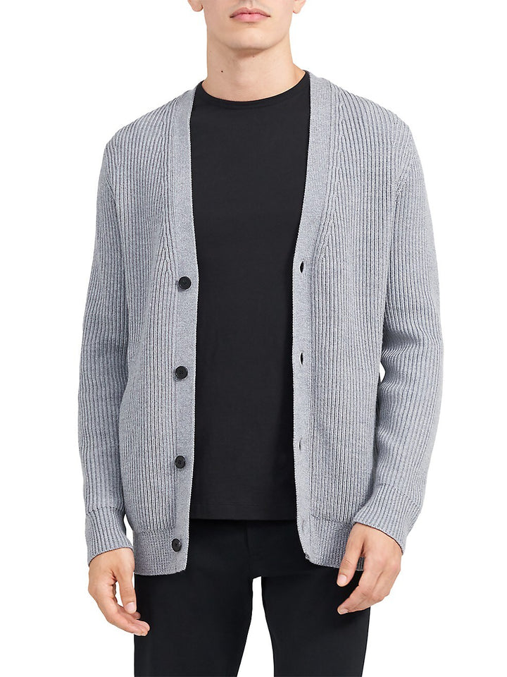 Theory Men's Scotty Merino Wool Cardigan