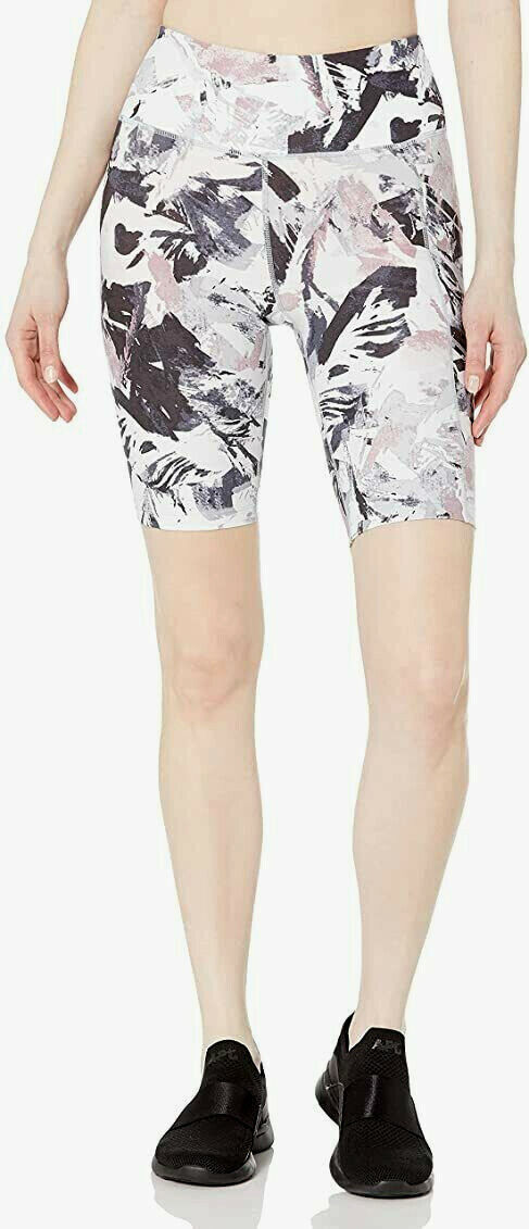 Calvin Klein Performance High-Waist Bike Shorts MSRP $39 Size XS # UB6 238 NEW