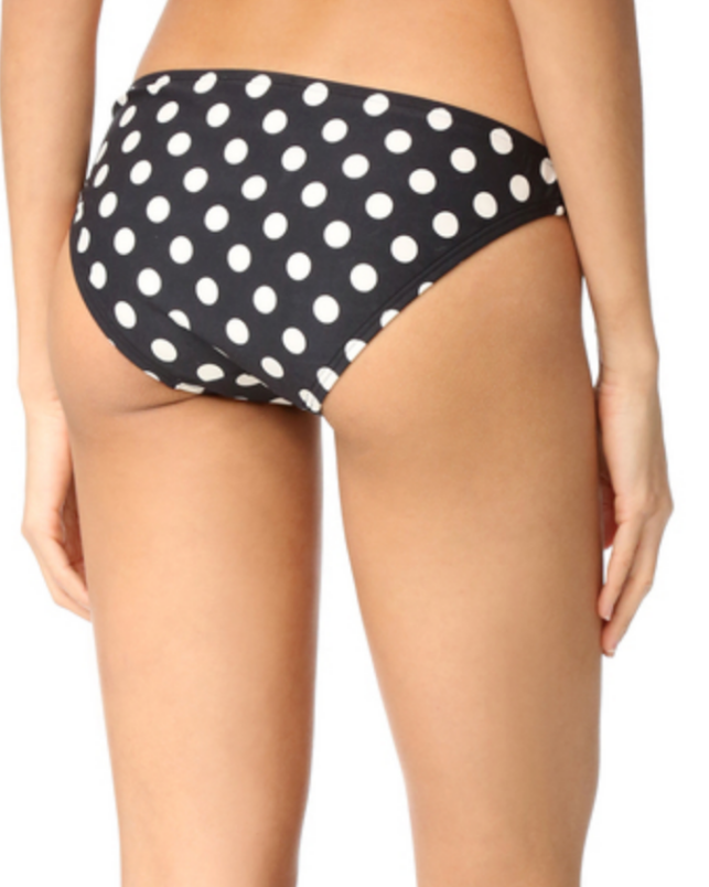 kate spade new york Polka Dot Classic Bikini Bottom