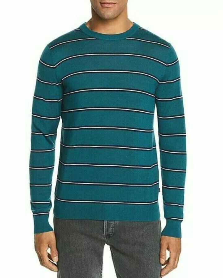 Michael Kors Striped Crewneck Sweater MSRP $128 Size XL # 6D 1565 NEW