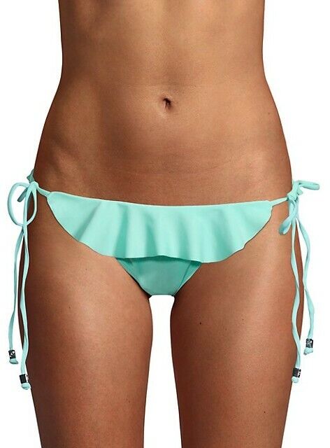 Shoshanna Ruffled String Bikini Bottom