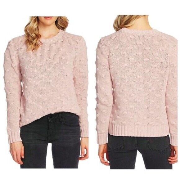 Vince Camuto Popcorn-Stitch Sweater