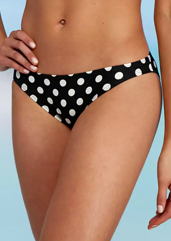 kate spade new york Polka Dot Classic Bikini Bottom MSRP $65 Size XS # U3 464 N