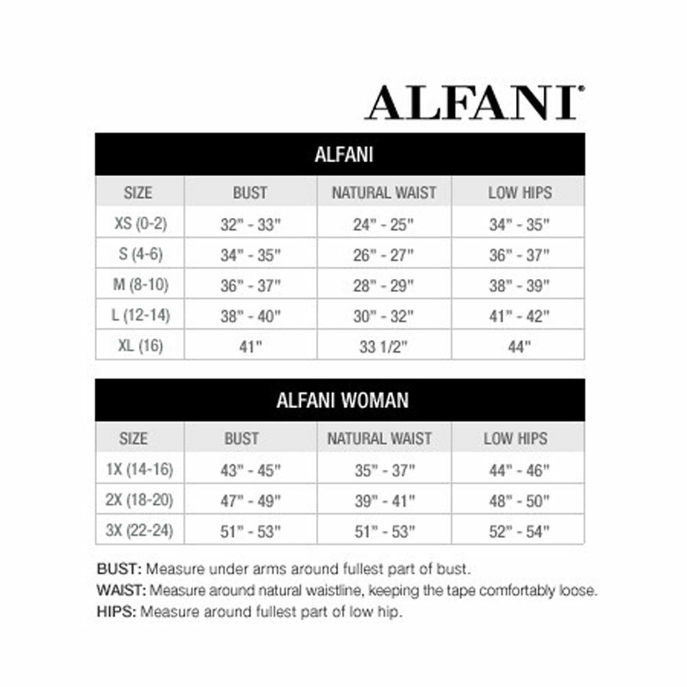 Alfani Printed Asymmetrical Top