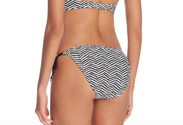 Braguita de bikini Trina Turk Brasilia con lazo lateral MSRP $ 80 Tamaño 10 # U8 435 NUEVO