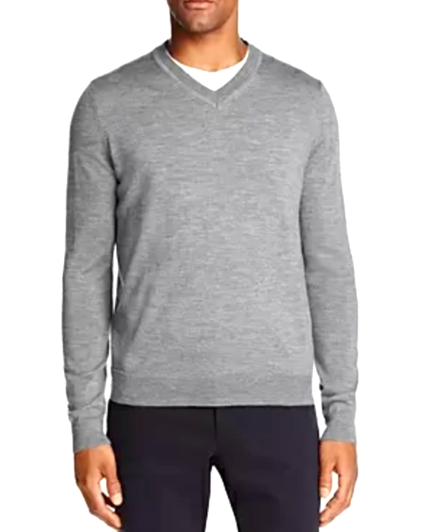 The Men Store V-Neck Merino Sweater MSRP $88 Size S # 5D 2072 NEW