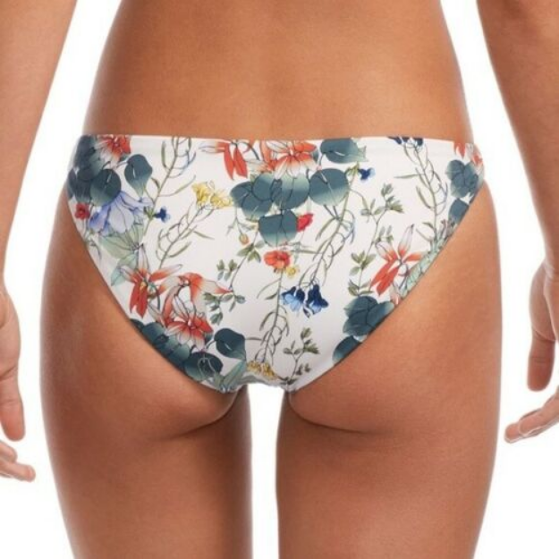 Parte inferior de bikini estilo hipster con estampado de vitamina A Giselle MSRP $ 99 Tamaño 6 # UB5 273 NUEVO