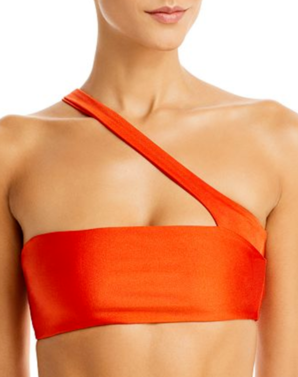 Jade Swim Halo Asymmetric Bikini Top MSRP $120 Size XL # U7 465 NEW