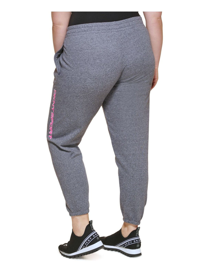 DKNY Sport Plus Size Logo High-Rise Joggers MSRP $69 Tamaño 3X # TR 1285 NUEVO