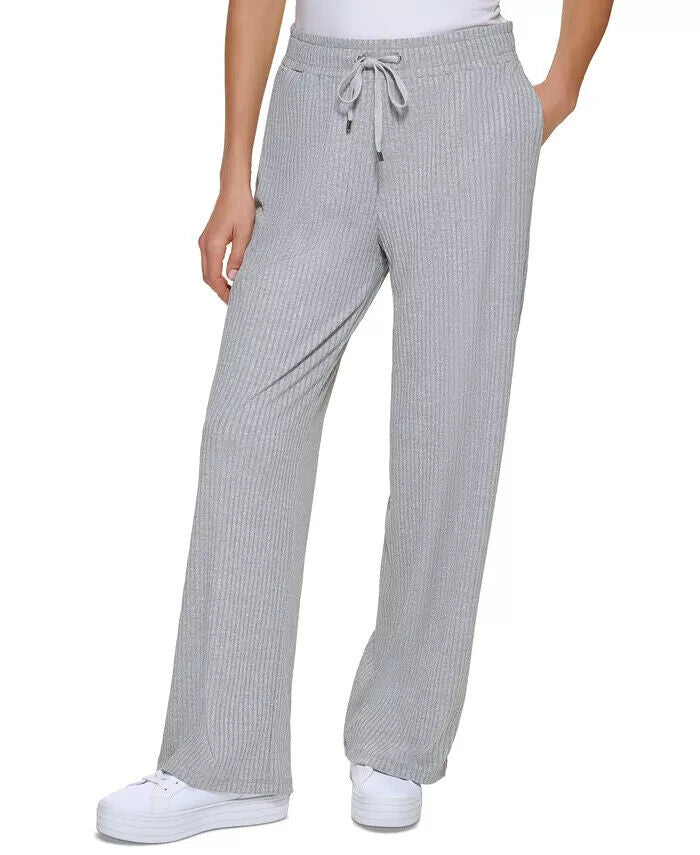 Calvin Klein Rib Knit Wide Leg Pants MSRP $79 Size XL # 19A 693 NEW