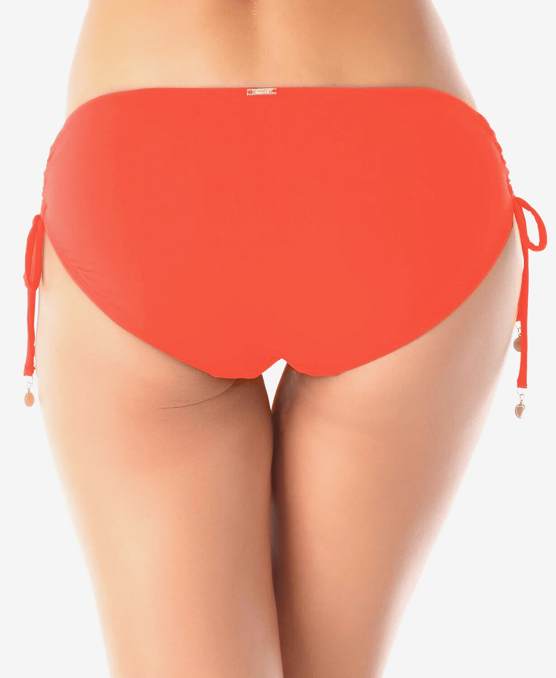 ANNE COLE Braguitas de bikini con costados fruncidos MSRP $44 Talla M # U10 256 NUEVO