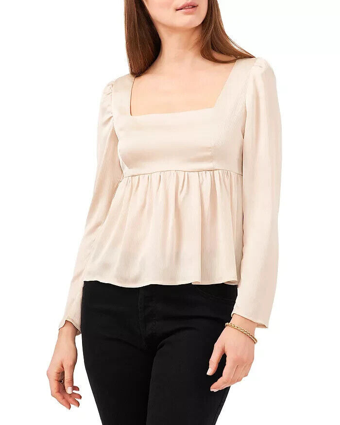 1.STATE Puff Sleeve Empire Top MSRP $89 Size 6 # 5D 2164 NEW