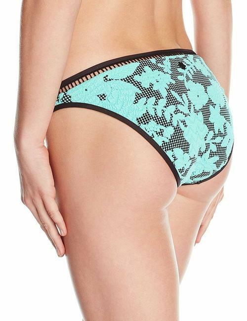 Parte inferior de bikini Nanette Lepore Jade Jacquard MSRP $ 84 Talla XS # 30D 177 NUEVO