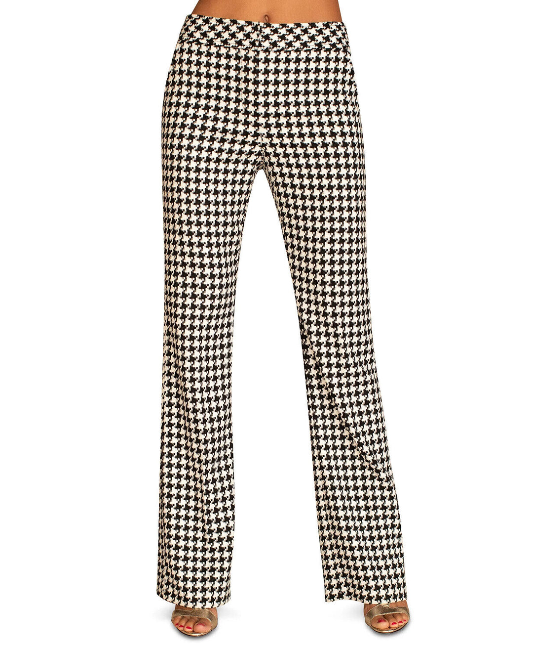 Trina Turk Willis Houndstooth Pants MSRP $368 Size 2 # TR 780 NEW