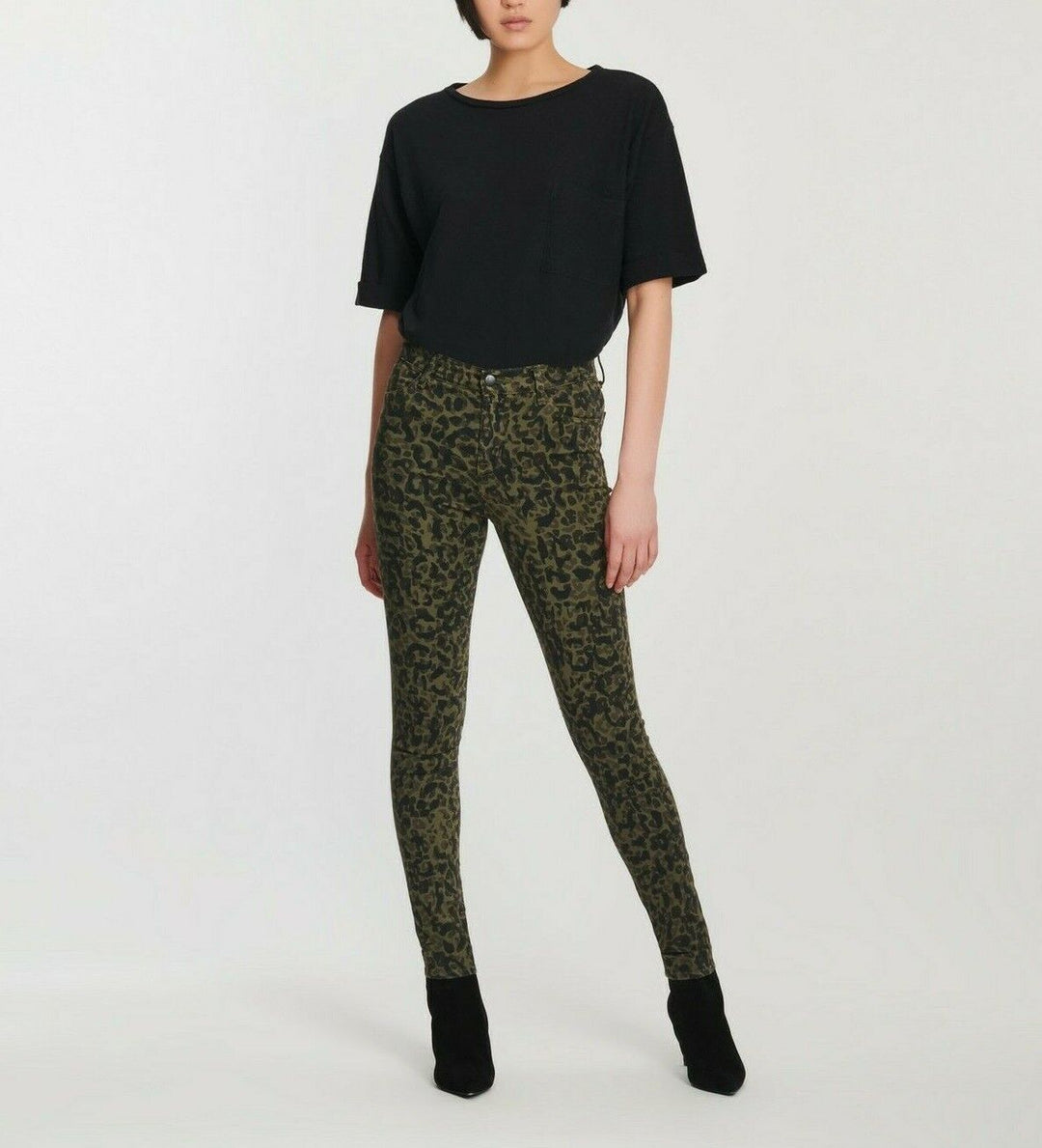 J Brand Maria High Rise Skinny Jeans in Zeal Delacouri