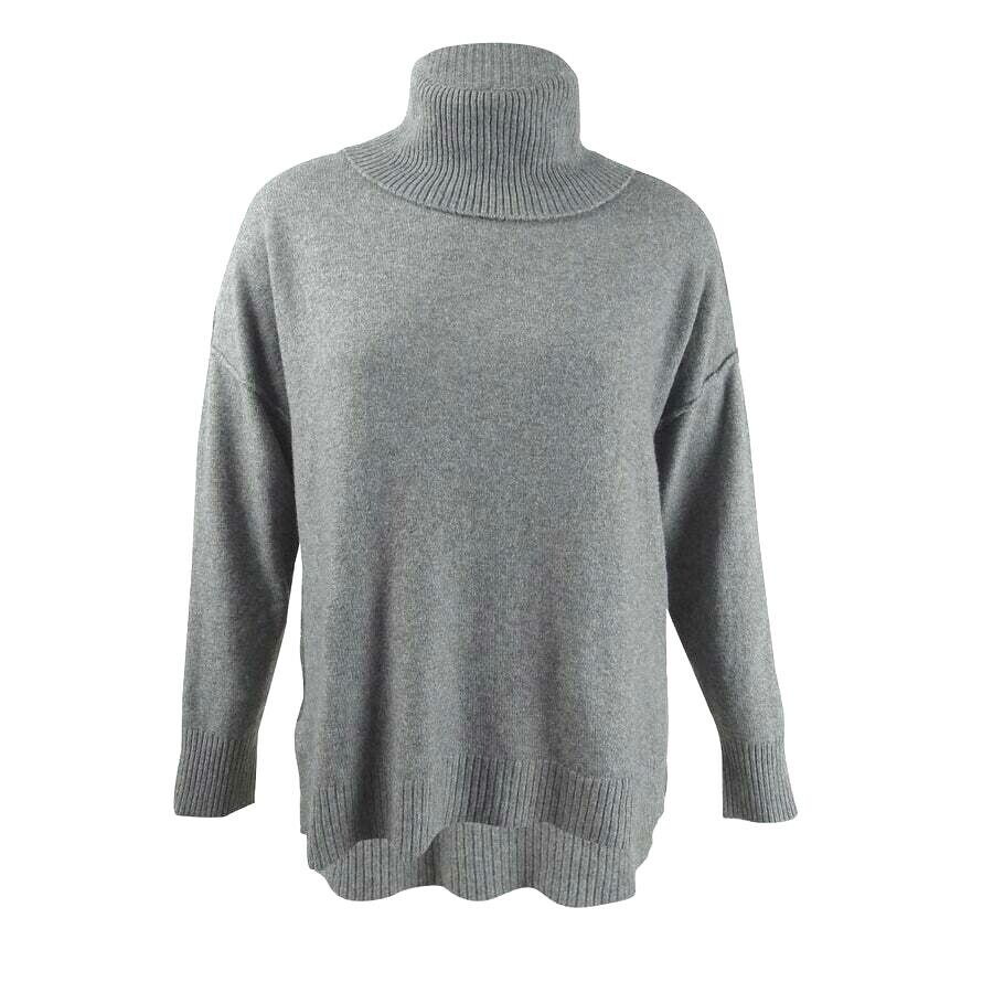 Bar III Becca Tilley x Turtleneck High-Low Sweater