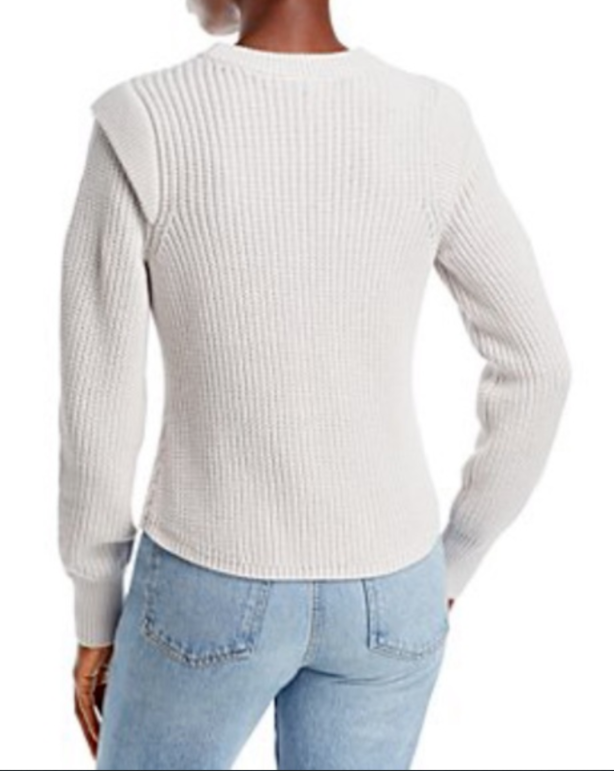 AQUA Epaulet Sweater