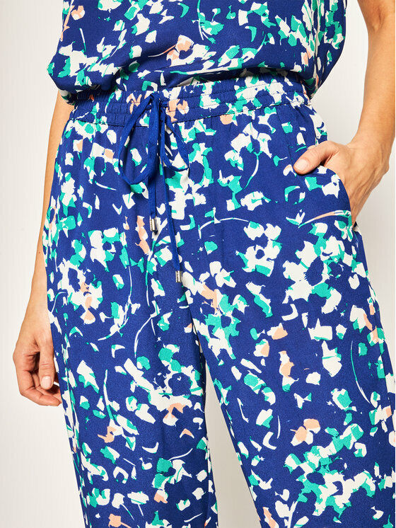 Dkny Printed Straight-Leg Pants