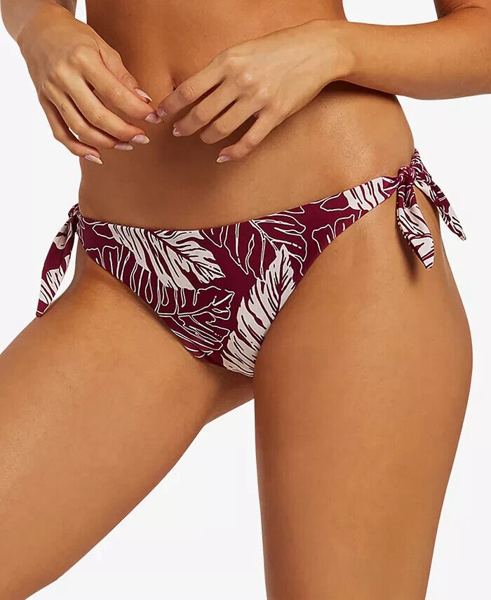 Volcom Juniors' Palm Squad Printed Side-Tie Bikini Bottoms  Size L # U9 323 NEW