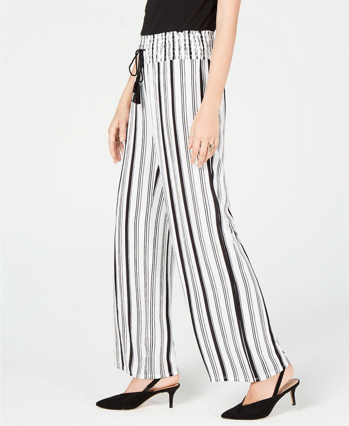 Inc Striped Wide-Leg Pants