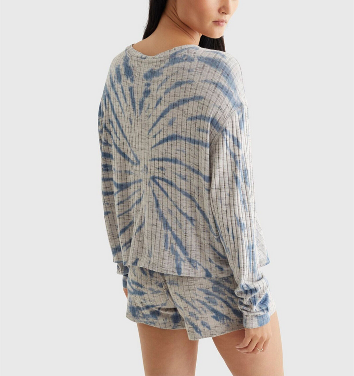 Lucky Brand Hacci Ribbed Top