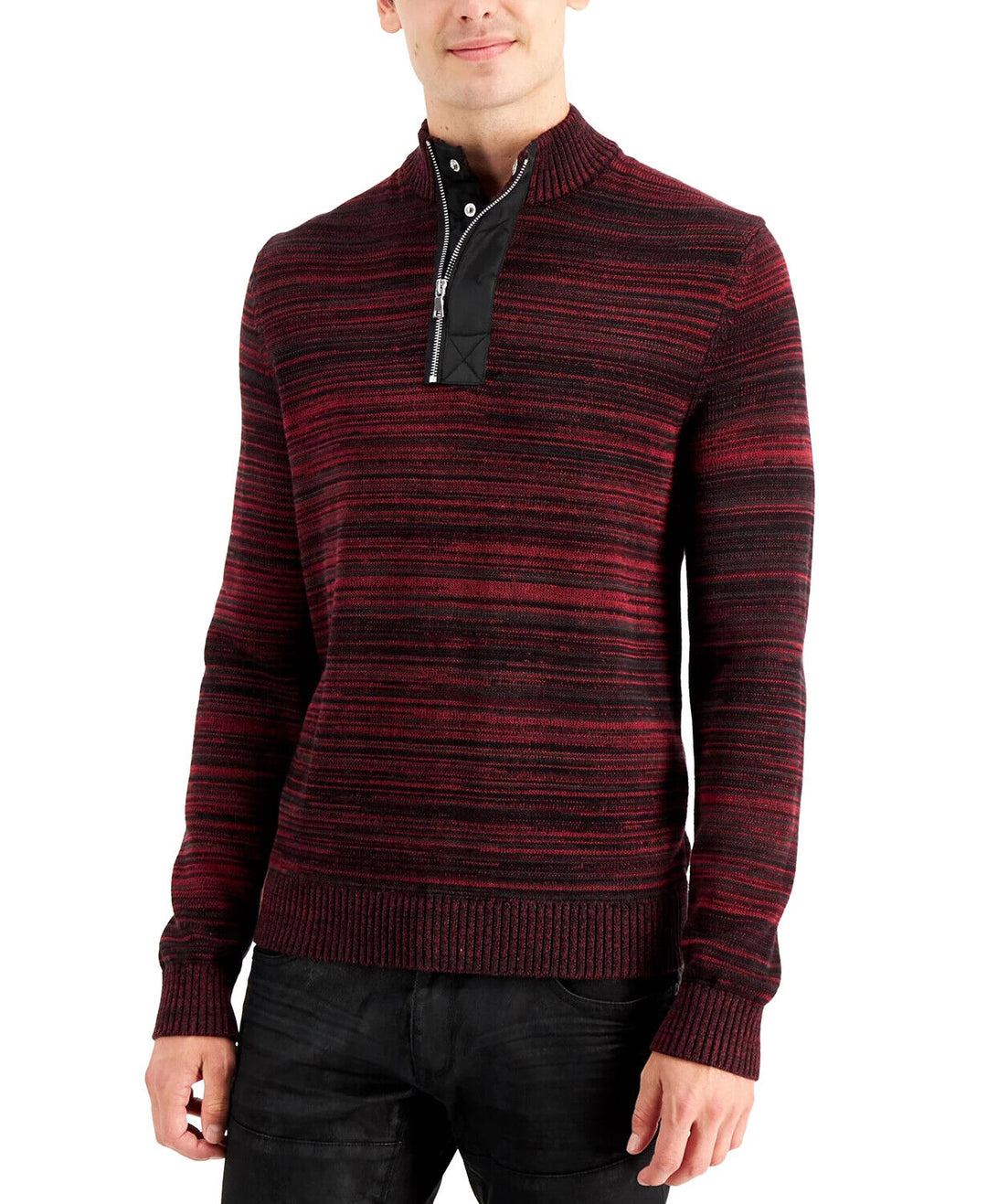 INC Men's Atrack Half-Zip Sweater $69 Size XS # WM 65 NEW