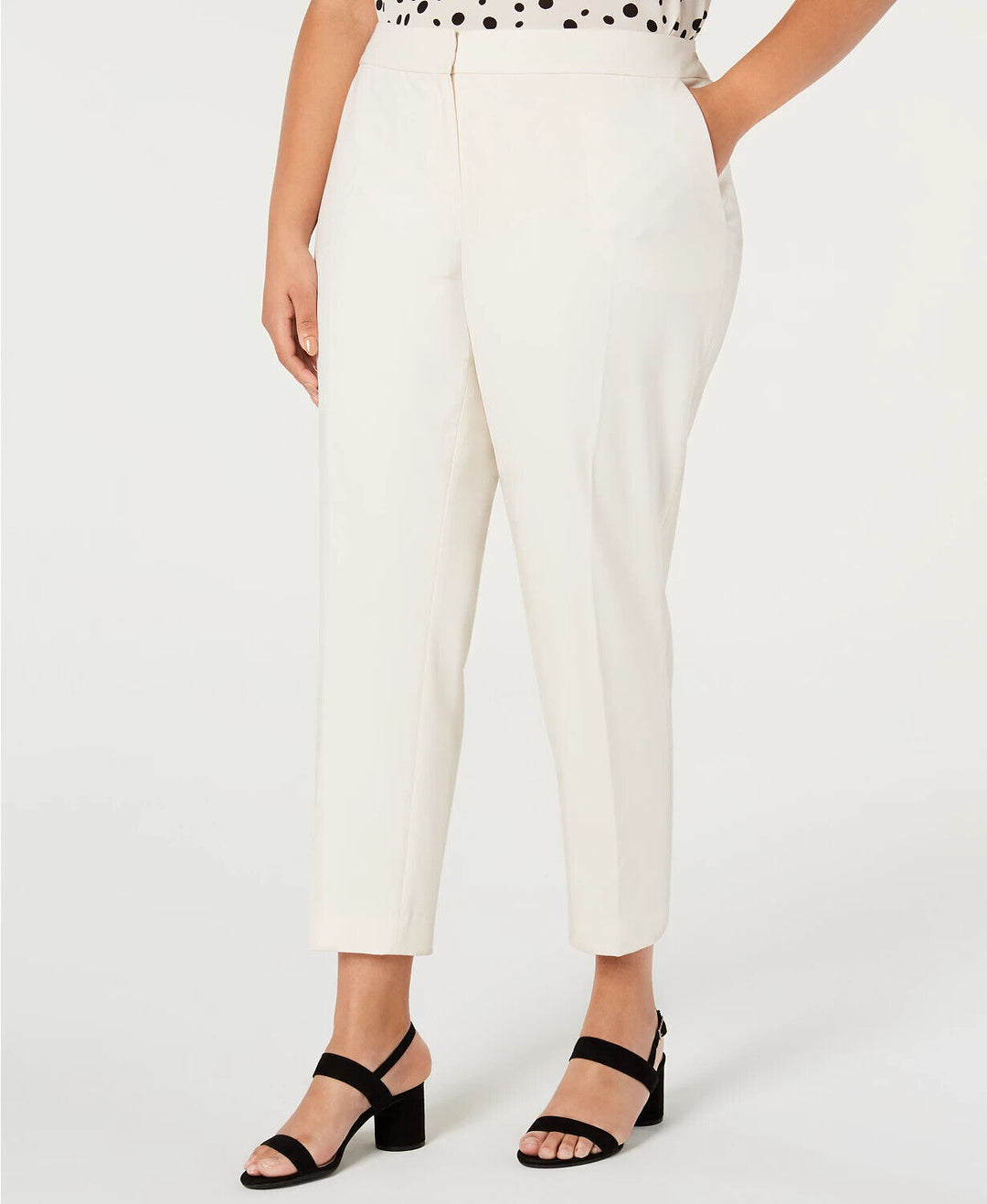 Bar III Trendy Plus Size Straight-Leg Pant MSRP $89 Size 16W # 19B 183 NEW