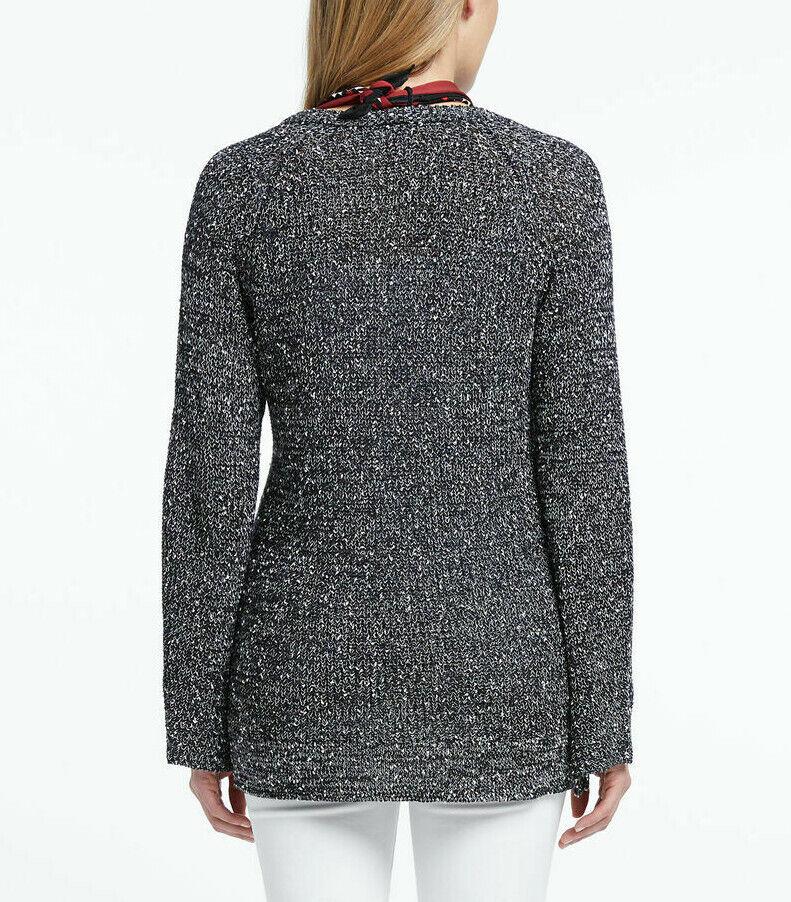 NIC+ZOE Explorer V-Neck Sweater with Scarf