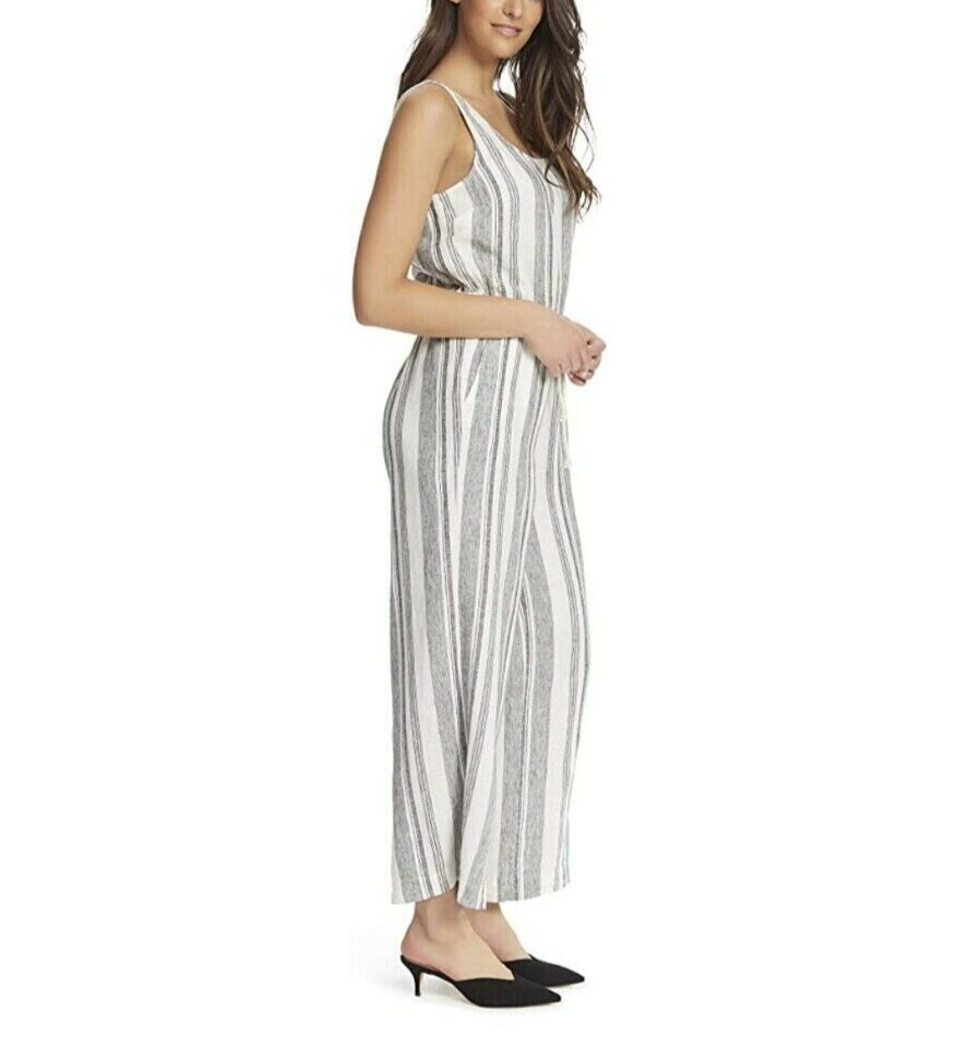 ELLA MOSS Striped Crossback Jumpsuit