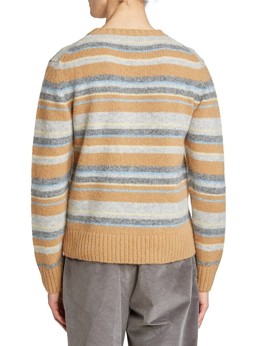 Officine G�n�rale Marco Striped Crewneck Sweater